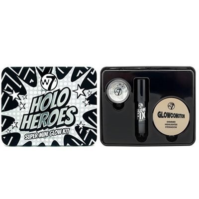W7 Holo Heroes Super Mini Glow 3 Piece Kit