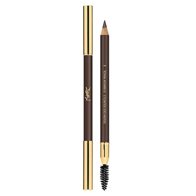 Yves Saint Laurent Dessin Des Sourcils Eyebrow Pencil 02 Brun Profond Tester 0.04oz / 1.3g