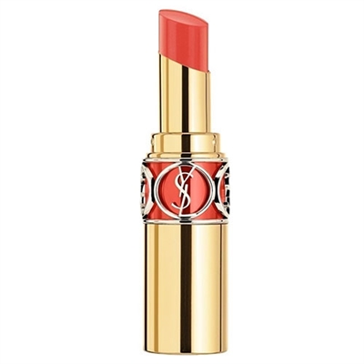 Yves Saint Laurent Rouge Volupte Shine Oil-In-Stick Lipstick 14 Corail In Touch Tester  0.15oz / 4ml