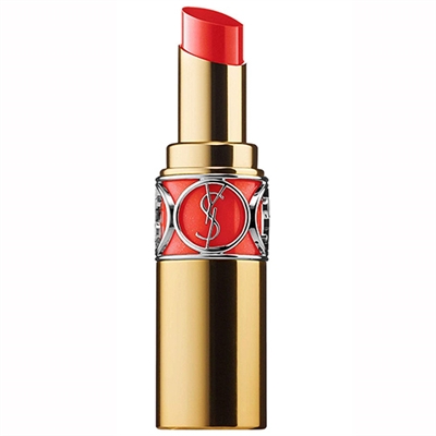 Yves Saint Laurent Rouge Volupte Shine Oil-In-Stick Lipstick 46 Orange Perfecto (CLEAR CAP) Tester 0.15oz / 4ml