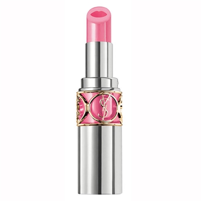 Yves Saint Laurent Volupte Tint-In-Balm Lipstick 02 Tease Me Pink Tester 0.13oz / 3.8g