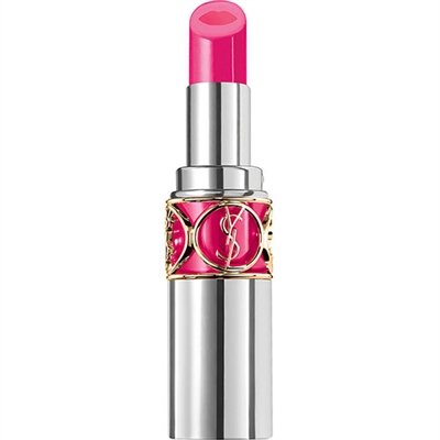 Yves Saint Laurent Volupte Tint-In-Balm Lipstick 11 Play Me Fuchsia Tester 0.12oz / 3ml