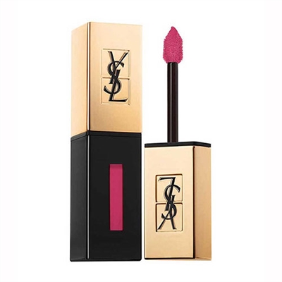 Yves Saint Laurent Rouge Pur Couture Glossy Stain 49 Fuchsia Filtre Tester 0.20oz / 6ml