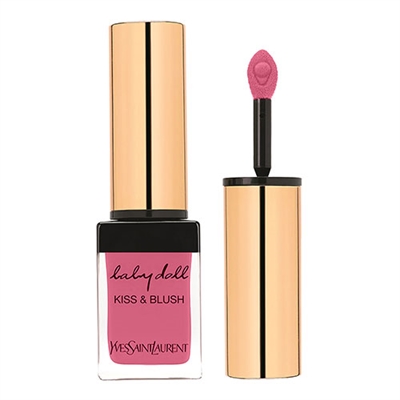 Yves Saint Laurent Kiss & Blush Lips & Cheeks Colour 02 Rose Frivole Tester 0.33oz / 10ml