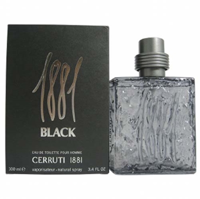 1881 Black by Nino Cerruti for Men 3.4 oz Eau De Toilette Spray