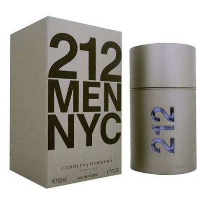 212 by Carolina Herrera for Men 1.7 oz Eau De Toilette Spray