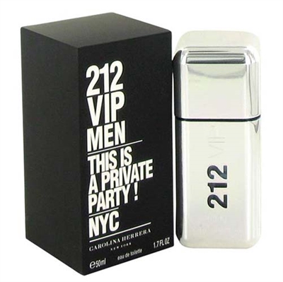 212 VIP by Carolina Herrera for Men 1.7 oz Eau De Toilette Spray