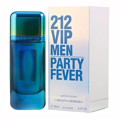 212 VIP Party Fever by Carolina Herrera for Men 3.4oz Eau De Toilette Spray