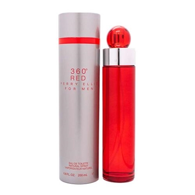 360 Red by Perry Ellis for Men 6.7 oz Eau De Toilette Spray