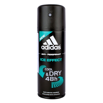 Adidas Ice Effect Cool & Dry 48h Anti-Perspirant Spray for Men 150ml / 92g