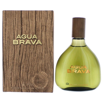 Agua Brava by Antonio Puig for Men 6.75oz Eau De Cologne Splash
