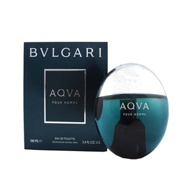 Aqva Pour Homme by Bvlgari for Men 3.4 oz Eau De Toilette Spray