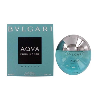 Aqva Marine by Bvlgari for Men 3.4 oz Eau De Toilette Spray