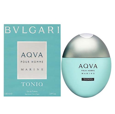 Aqva Marine Toniq by Bvlgari for Men 3.4 oz Eau De Toilette Spray