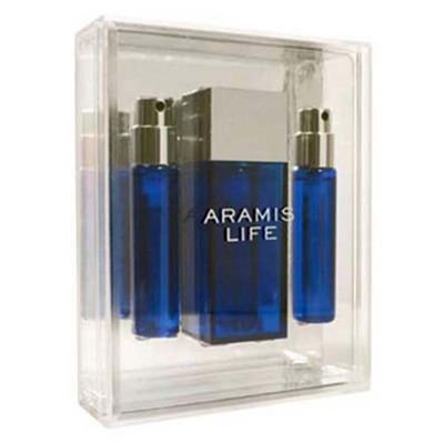 Aramis Life Cologne by Aramis for Men 3 x 0.5 oz 3 Piece Set Eau De Toilette Spray