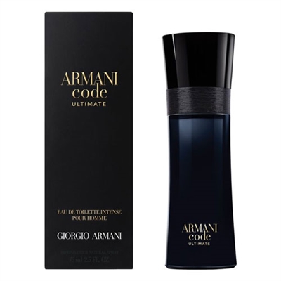 Armani Code Ultimate by Giorgio Armani for Men 2.5 oz Eau De Toilette Spray