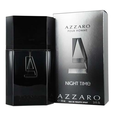 Azzaro Night Time by Loris Azzaro for Men 3.4oz Eau De Toilette Spray