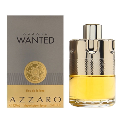 Azzaro Wanted by Loris Azzaro for Men 3.4oz Eau De Toilette Spray