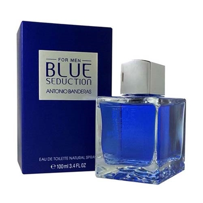 Blue Seduction by Antonio Banderas for Men 3.4 oz Eau De Toilette Spray