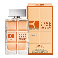 Boss Orange Feel Good Summer by Hugo Boss for Men 3.3oz Eau De Toilette Spray