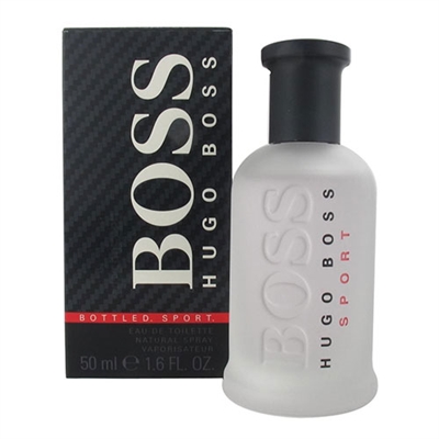 Boss Bottled Sport by Hugo Boss for Men 1.6oz Eau De Toilette Spray