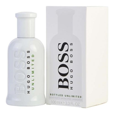 Boss Bottled Unlimited by Hugo Boss for Men 3.3oz Eau De Toilette Spray