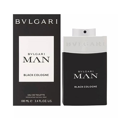 Bvlgari Man Black Cologne by Bvlgari for Men 3.4oz Eau De Toilette Spray