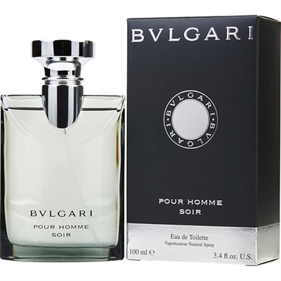 Bvlgari Pour Homme Soir by Bvlgari for Men 3.4 oz Eau De Toilette Spray