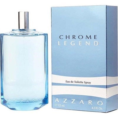 Chrome Legend by Loris Azzaro for Men 4.2 oz Eau De Toilette Spray