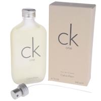 CK One by Calvin Klein for Unisex 6.7 oz Eau De Toilette Spray
