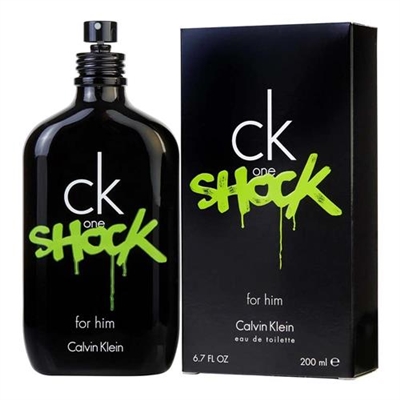 CK One Shock for Him by Calvin Klein for Men 6.7 oz Eau De Toilette Spray