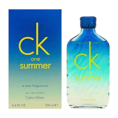 CK One Summer 2015 by Calvin Klein for Men 3.4oz Eau De Toilette Spray