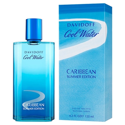 Cool Water Caribbean Summer by Zino Davidoff for Men 4.2oz Eau De Toilette Spray