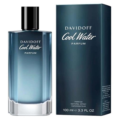 Cool Water Parfum by Zino Davidoff for Men 3.3oz Parfum Spray