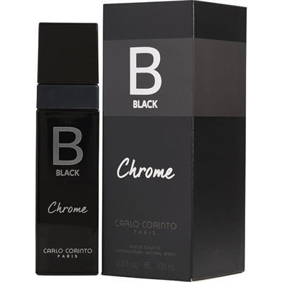 Black Chrome by Carlo Corinto for Men 3.3oz Eau De Toilette Spray