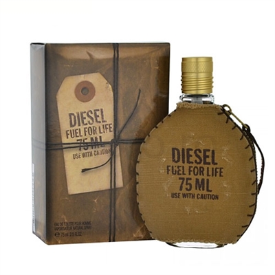 Fuel For Life by Diesel for Men 2.5 oz Eau De Toilette Spray