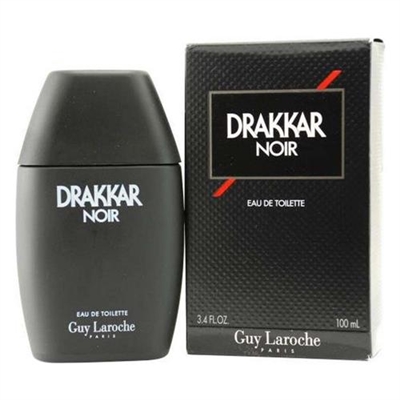 Drakkar Noir by Guy Laroche for Men 3.4 oz Eau De Toilette Spray