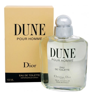 Dune by Christian Dior for Men 3.4 oz Eau De Toilette Spray