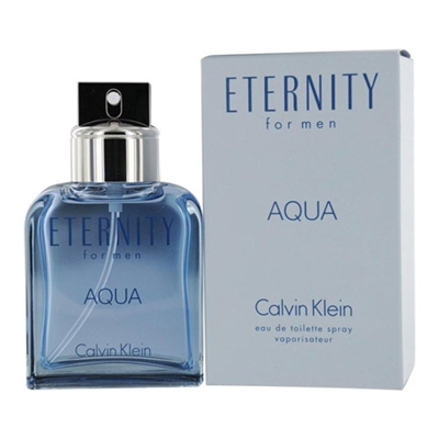 Eternity Aqua by Calvin Klein for Men 6.8oz Eau De Toilette Spray