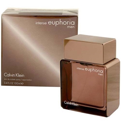 Euphoria Intense by Calvin Klein for Men 3.4 oz Eau De Toilette Spray