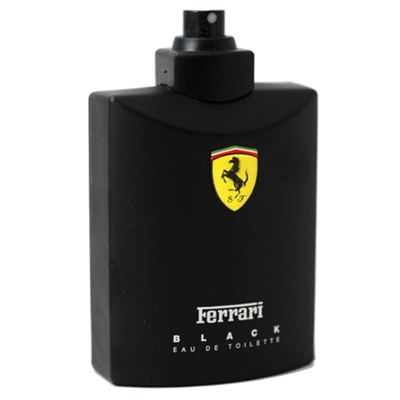 Ferrari Black by Ferrari for Men 4.2 oz Eau De Toilette Spray Tester