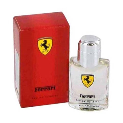 Ferrari Red by Ferrari for Men 0.13 oz Eau De Toilette Miniature Splash