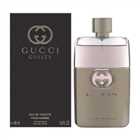 Gucci Guilty Homme by Gucci for Men 3.0 oz Eau De Toilette Spray