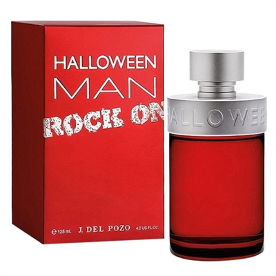 Halloween Man Rock On by Jesus Del Pozo for Men 4.2oz Eau De Toilette Spray