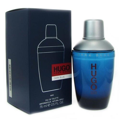 Hugo Dark Blue by Hugo Boss for Men 2.5 oz Eau De Toilette Spray