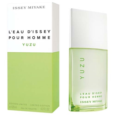 L'eau D'issey Yuzu Pour Homme by Issey Miyake for Men 4.2oz Eau De Toilette Spray