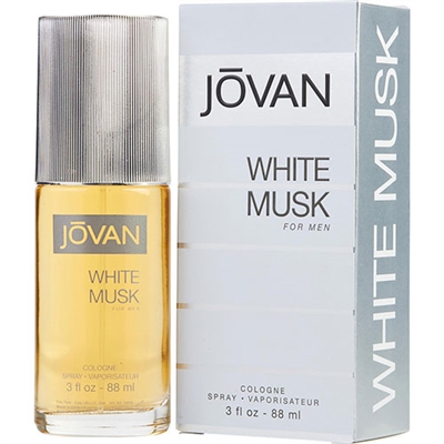 Jovan White Musk by Coty for Men 3.0 oz Cologne Spray