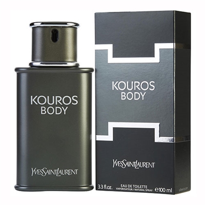 Body Kouros by Yves Saint Laurent for Men 3.3 oz Eau De Toilette Spray