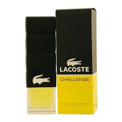 Lacoste Challenge by Lacoste for Men 2.5 oz Eau De Toilette Spray