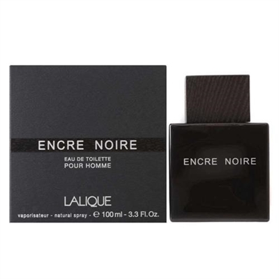 Encre Noir by Lalique for Men 3.4 oz Eau De Toilette Spray